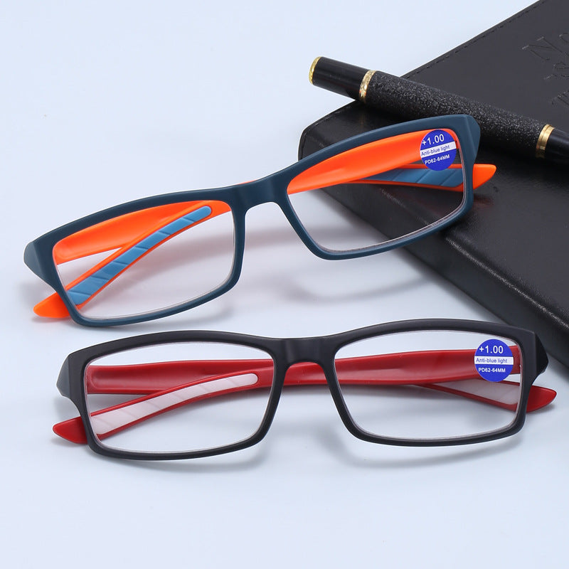 SPORTS ANTI-SLIP FULL-FRAME ANTI-BLUE LIGHT READING GLASSES