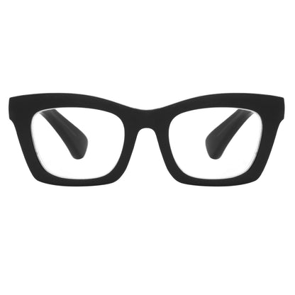 SQUARE FRAME CAT-EYE CLASSIC ANTI-BLUE LIGHT READING GLASSES