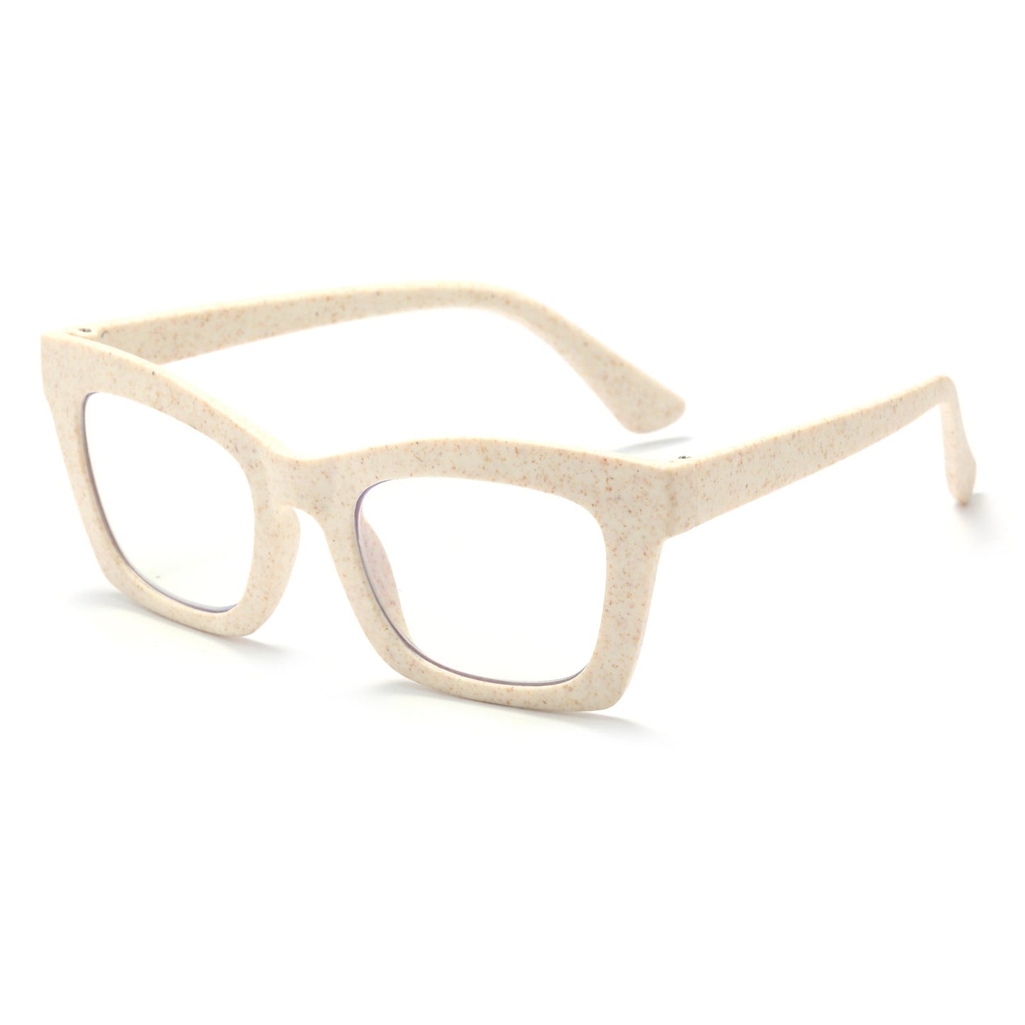 STYLISH SQUARE FRAME CANDY COLOR ANTI-BLUE LIGHT READING GLASSES