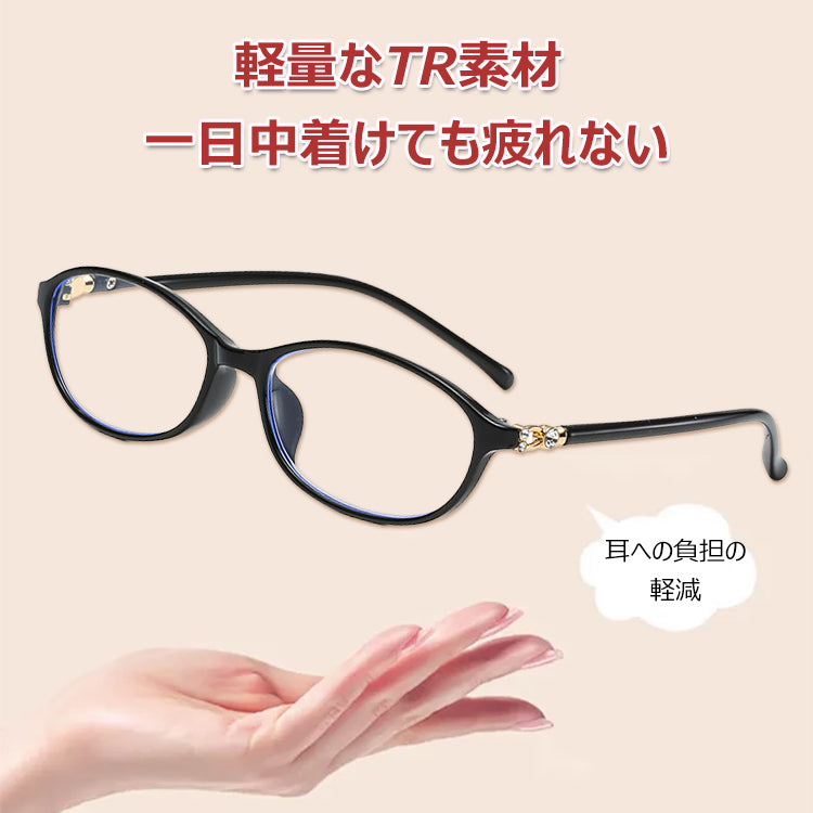 Eterlens 超軽量ブルーライトカット老眼鏡