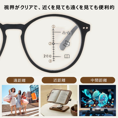 Eterlens 男女兼用多焦点老眼鏡