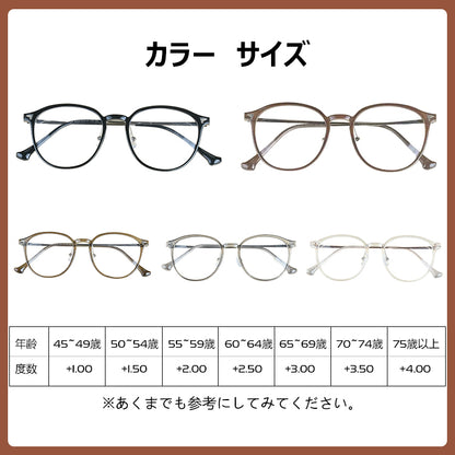 Eterlensブルーライトカット超軽量老眼鏡