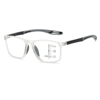 #9255 USOPTIGAZE SPORTS TR SQUARE FRAME ULTRA-LIGHT ANTI-BLUE LIGHT READING GLASSES