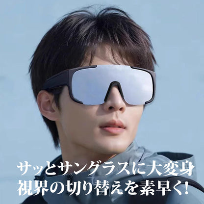 Eterlens 近視用偏光サイクリングゴーグル