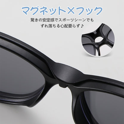 Eterlens 欧米風レトロ調5in1サングラス