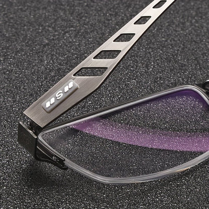 FARBWECHSELNDE BUSINESS-BRILLE AUS ALUMINIUMLEGIERUNG FÜR MYOPIE