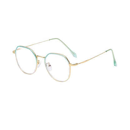 WOMEN'S FASHION METAL FRAME HD ANTI-BLUE LIGHT READING GLASSES