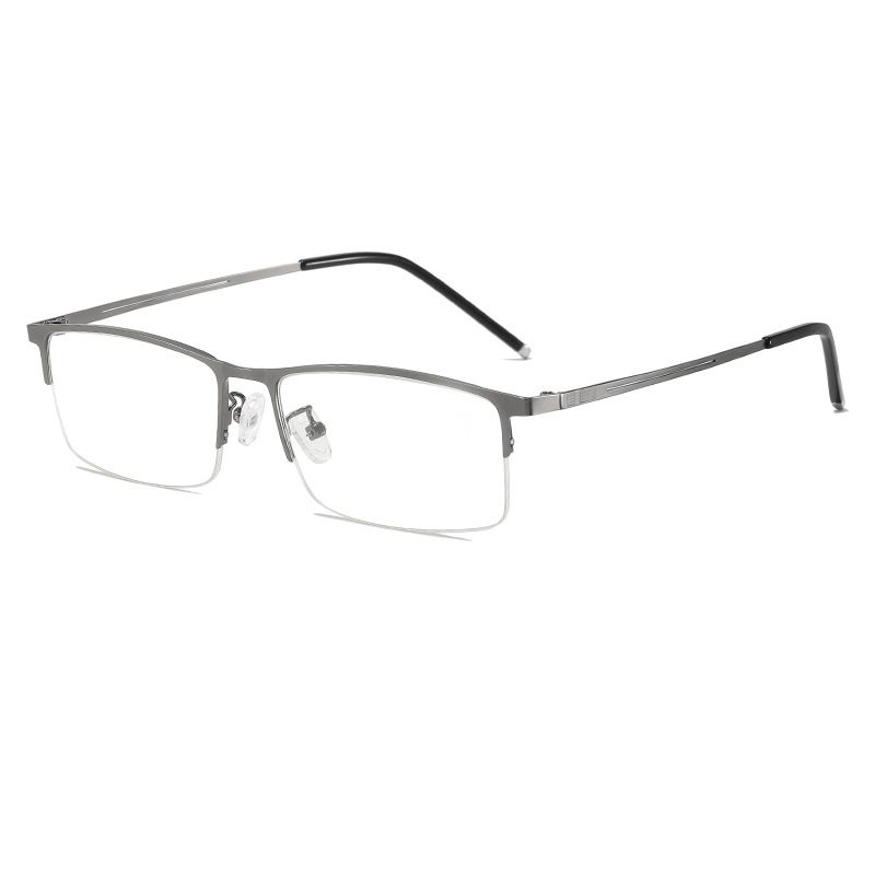 USOPTIGAZE BUSINESS NON-MAGNETIC TITANIUM ULTRA-LIGHT CLASSIC HALF-FRAME READING GLASSES