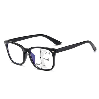 NEW MULTI-FOCUS FULL-FRAME READING GLASSES FASHION BUSINESS