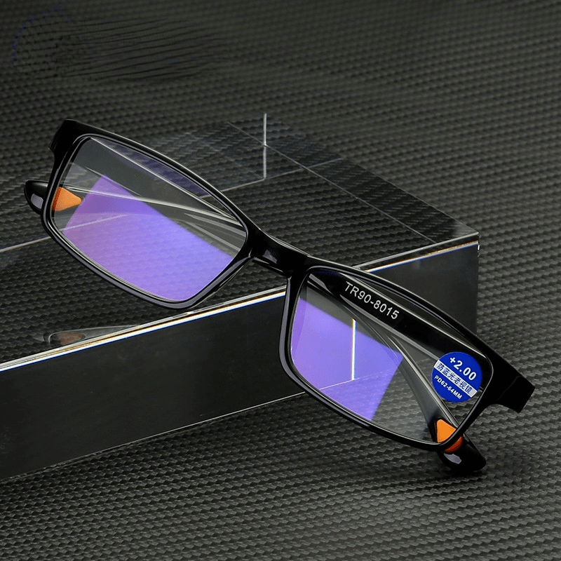 GAFAS DE LECTURA ANTI-AZULES GAFAS CUADRADAS ULTRALIGERAS