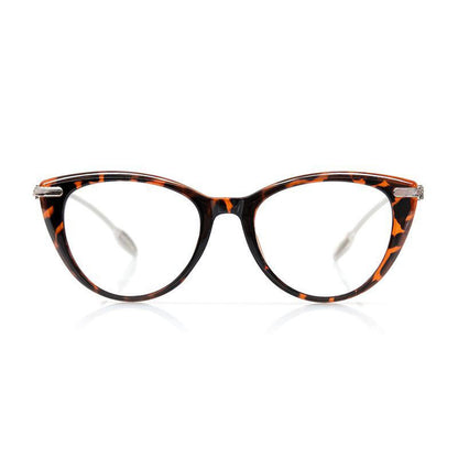 Cat Eye TR Luxus-Brille mit mittlerem Rahmen und Blaulichtschutz