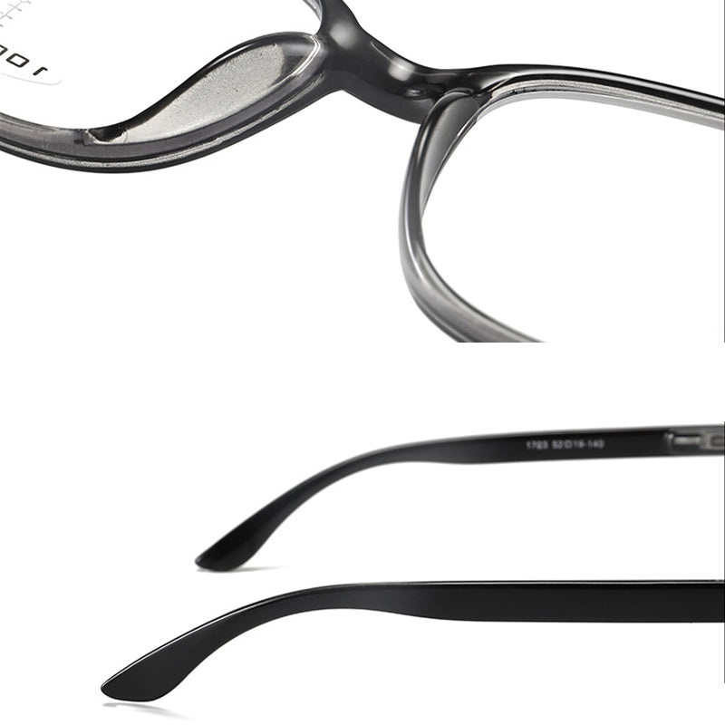 MODISCHE ANTI-BLAULICHT-PROGRESSIVE MULTI-FOKUS-LESEBRILLE