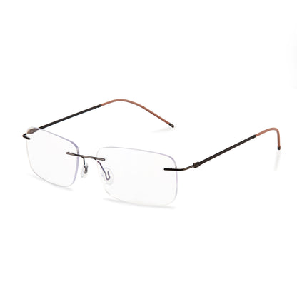 USOPTIGAZE BUSINESS FRAMELESS MULTIFOCAL BLUE LIGHT BLOCKING BUSINESS GLASSES