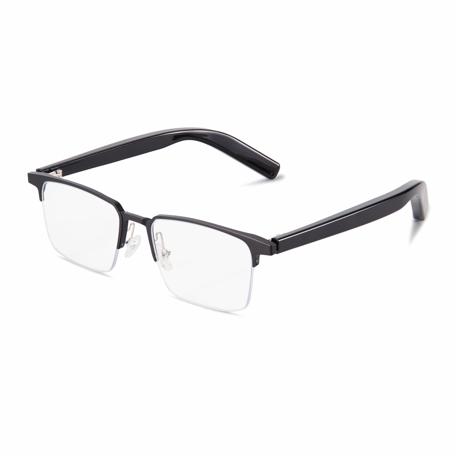 USOPTIGAZE BUSINESS AUTOMATIC NOISE REDUCTION BLUETOOTH SMART HALF-FRAME GLASSES