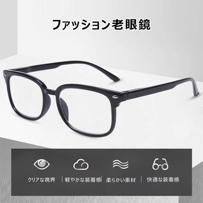 Eterlens レトロスタイルブルーライトカット老眼鏡