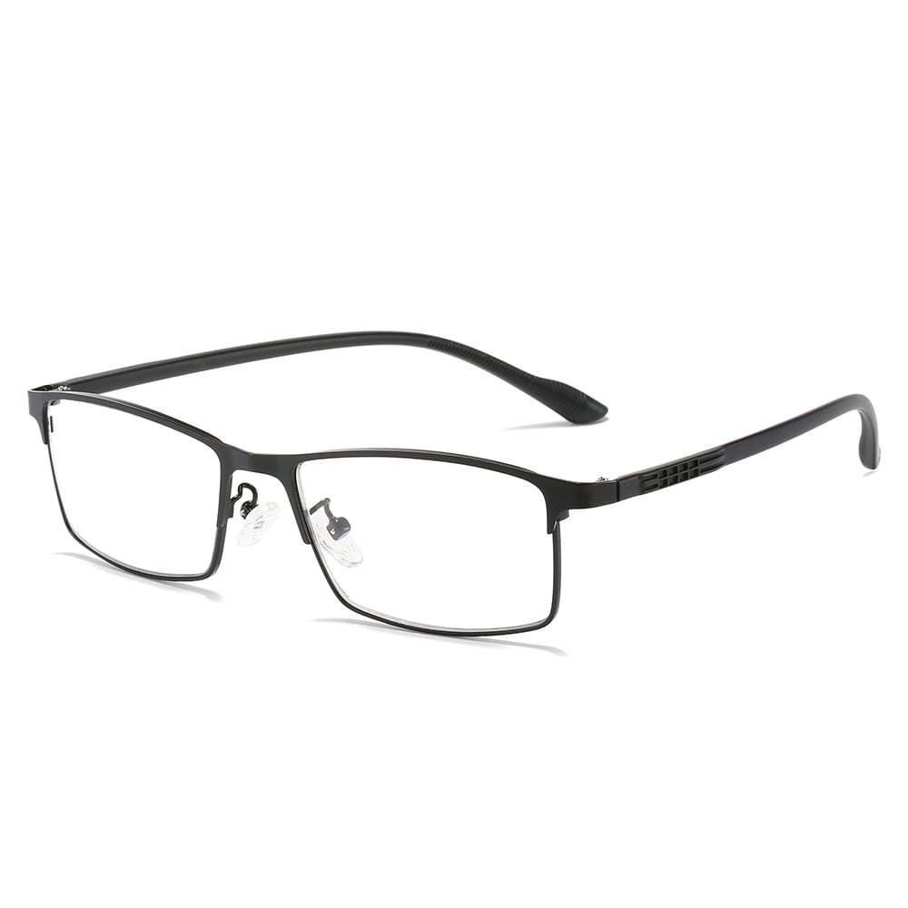 METAL FRAME COLOR CHANGING ANTI-BLUE LIGHT READING GLASSES