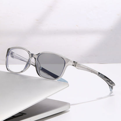 【USOPTIGAZE】SPORT FASHIONABLE LARGE SQUARE FRAME WITH DETACHABLE PHOTOCHROMIC MULTIFOCAL LENSES