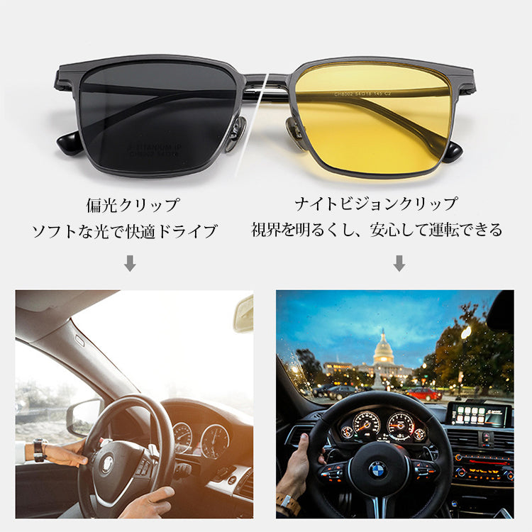 Eterlens 偏光サングラスクリップオン