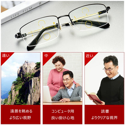 Eterlens  累進多焦点ブルーライトカット老眼鏡