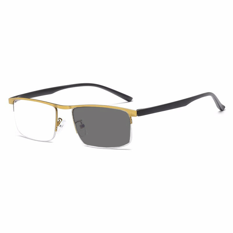 #3311 USOPTIGAZE FASHIONABLE ALLOY MULTIFOCAL ANTI-BLUE LIGHT READING GLASSES