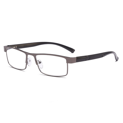 USOPTIGAZE MEN'S FASHIONABLE HD READING ANTI-BLUE LIGHT BUSINESS READING GLASSES