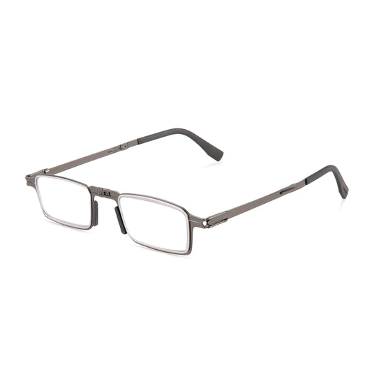 USOPTIGAZE BUSINESS FASHIONABLE PORTABLE FOLDING FULL FRAME READING GLASSES