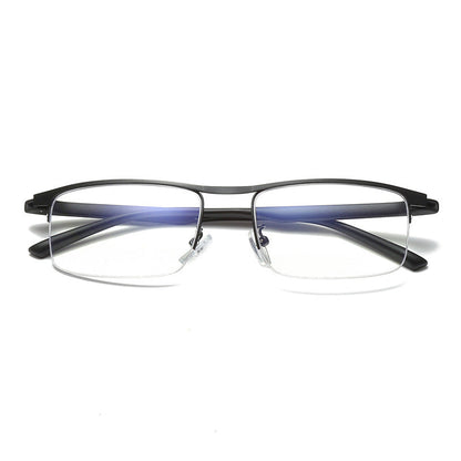 #3311 USOPTIGAZE FASHIONABLE ALLOY MULTIFOCAL ANTI-BLUE LIGHT READING GLASSES