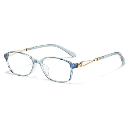 WOMEN'S FASHION LIGHTWEIGHT METAL ANTI-BLUE LIGHT READING GLASSES