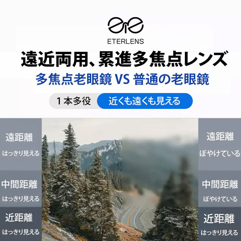 Eterlens ブルーライトカット老眼鏡