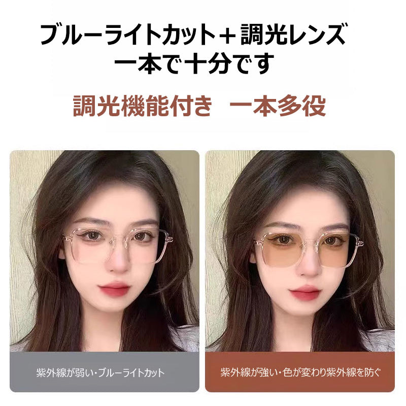 Eterlens 調光機能付きブルーライトカット老眼鏡