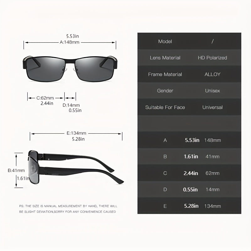 STILVOLLE POLARISIERTE SONNENBRILLE ZUM AUTOFAHREN 