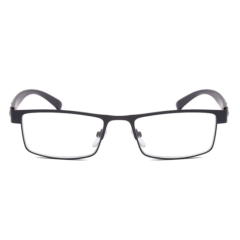 USOPTIGAZE MEN'S FASHIONABLE HD READING ANTI-BLUE LIGHT BUSINESS READING GLASSES