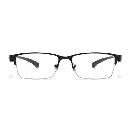 USOPTIGAZE BUSINESS CLASSIC HALF-FRAME SMART COLOR-CHANGING MULTIFOCAL READING GLASSES