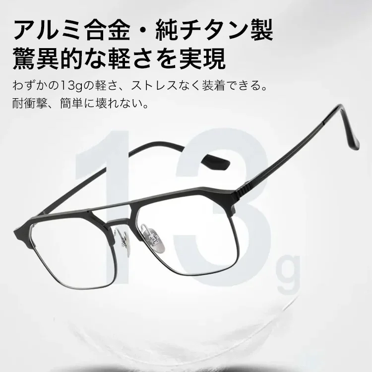 Eterlens ブルーライトカット調光眼鏡