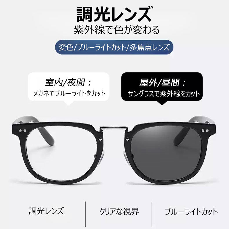 Eterlens  調光機能付き累進多焦点老眼鏡