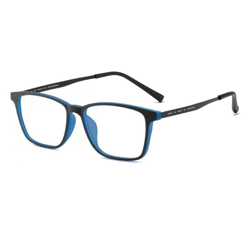 USOPTIGAZE Classic Frame Aluminum-Magnesium Lightweight Multifocal Color-Changing Alloy READING GLASSES