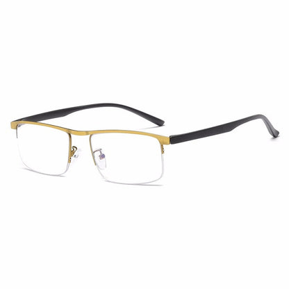 #3311 USOPTIGAZE FASHIONABLE ALLOY MULTIFOCAL ANTI-BLUE LIGHT READING GLASSES