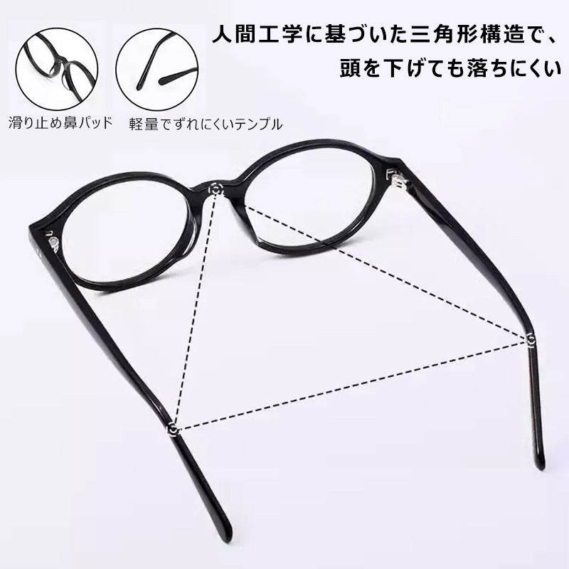 Eterlens ブルーライトカット老眼鏡-m