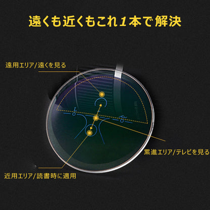 Eterlens  ブルーライトカット遠近両用老眼鏡