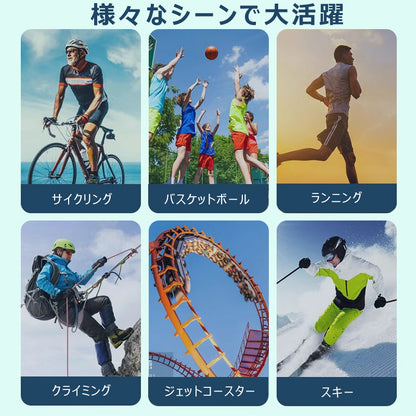 Eterlens 滑り止め付属品付きのスポーツ老眼鏡-m