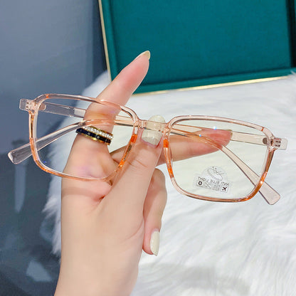 READING GLASSES ANTI-BLUE LIGHT GLASSES RETRO SMALL SQUARE READING GLASSES