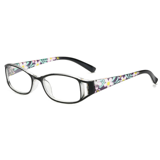 LADIES PRINTED FOLDING ANTI-BLUE LIGHT READING GLASSES