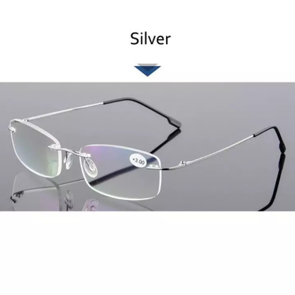 FRAMELESS ANTI-BLUE LIGHT PORTABLE READING GLASSES