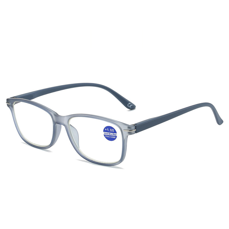 NEW ANTI-BLUE LIGHT SMALL SQUARE FRAME READING GLASSES