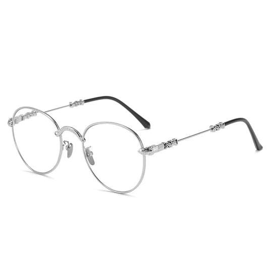 USOPTIGAZE ROUND BUSINESS METAL PROGRESSIVE MULTIFOCAL READING GLASSES