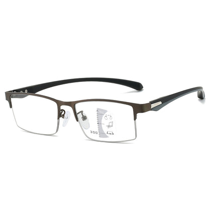 TITAN MULTI-FOKUS LESEBRILLE PROGRESSIVE DOPPELLICHT ANTI-BLAULICHT