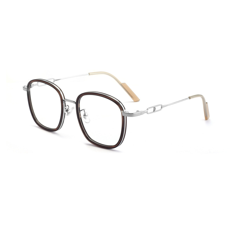 Large Frame Hollow Glasses