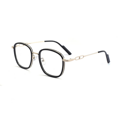 Large Frame Hollow Glasses