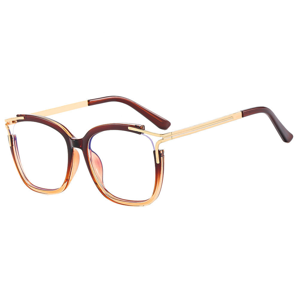 Square Cat Eye Hollow Glasses