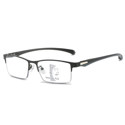 TITAN MULTI-FOKUS LESEBRILLE PROGRESSIVE DOPPELLICHT ANTI-BLAULICHT